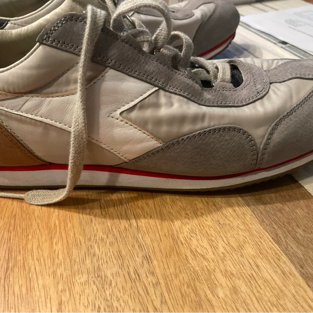 Diadora Heritage Equipe Gray and White size 11-11.5 - Picture 9 of 10